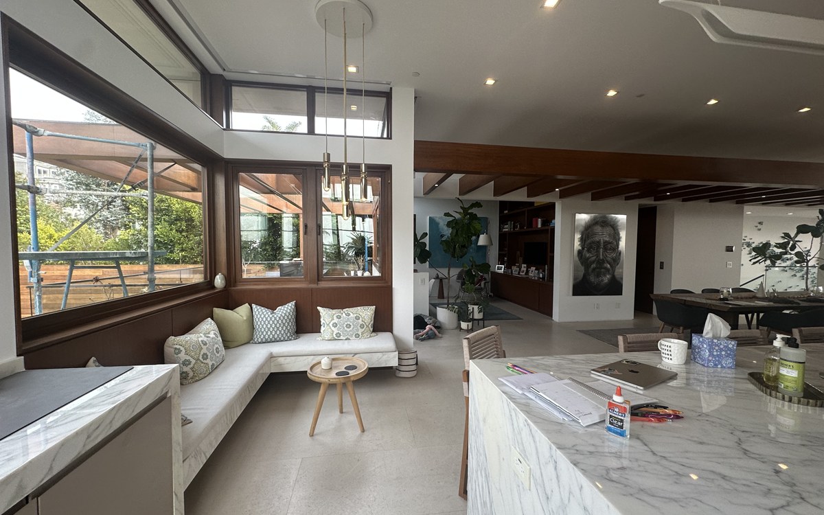 matte vs satin in the living room
