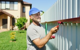 best weather for painting a fence