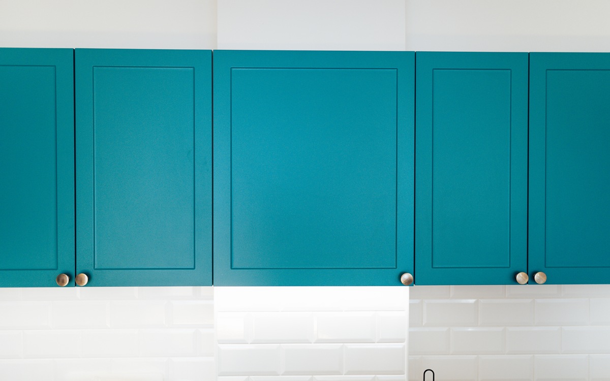 modern blue kitchen modern design